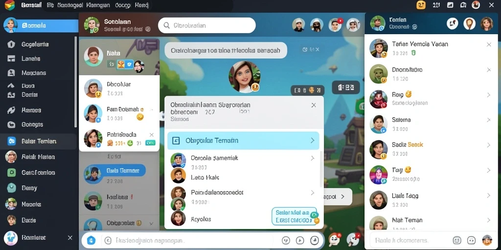 Tampilan antarmuka yang menarik dan mudah dinavigasi.