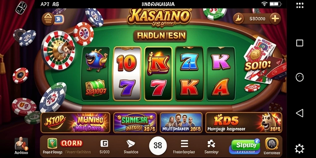 Antarmuka aplikasi yang user-friendly dan interaktif.