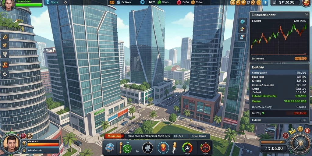 Tampilan awal game yang menarik dan user-friendly.