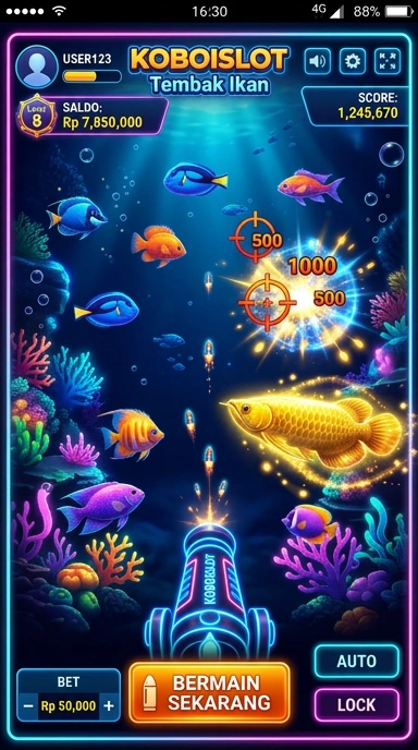 Galeri pratinjau visual koboislot build APK resmi terbaru